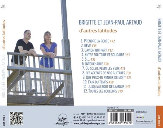 Brigitte And Jean-Paul Artaud - D'Autres Latitudes - CD Audio - 2