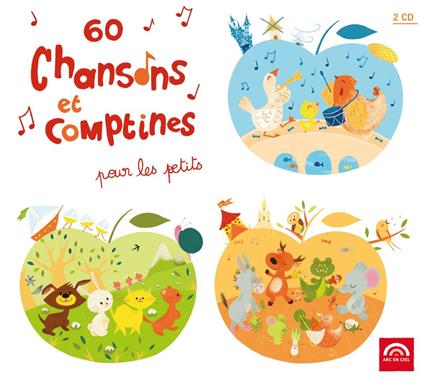 60 Chansons et Comptines Pour Les Petits - CD Audio