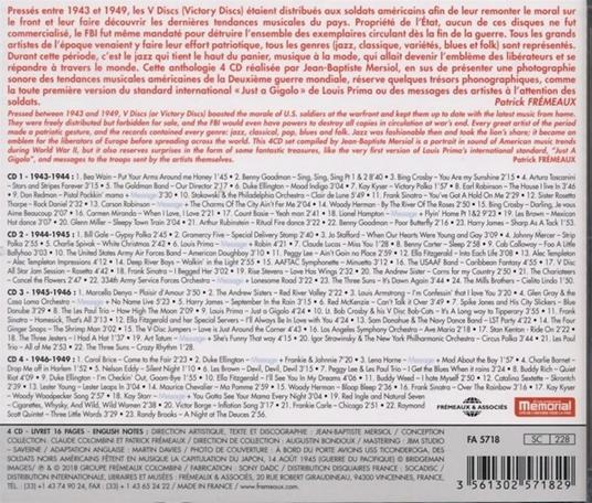 Disques De Victoire 1943-1949 - CD Audio - 2