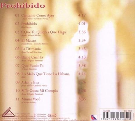 Phrohibido - CD Audio di Issac Delgado - 2