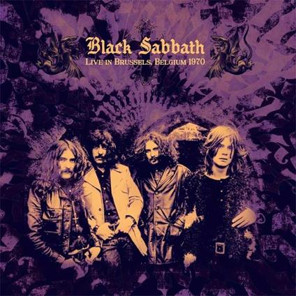 Live In Brussels, Belgium 1970 (Marbled Purple 180G Vinyl) - Vinile LP di Black Sabbath