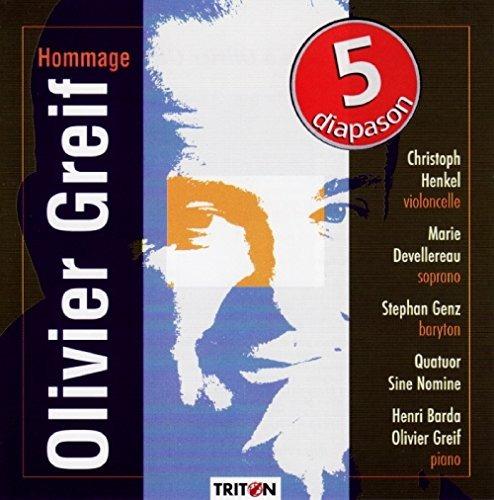 Hommage a Olivier Grief - CD Audio di Olivier Greif
