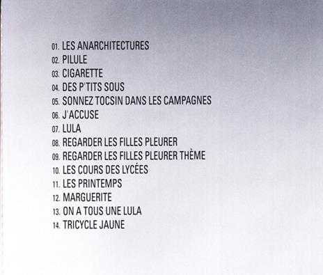 J'accuse - CD Audio di Saez - 2