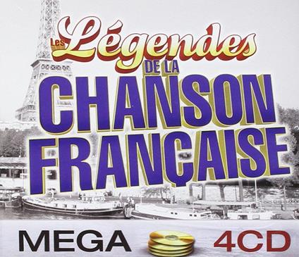 Mega Legendes de la Chanson Francaise - CD Audio