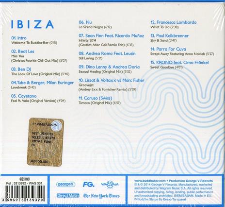 Buddha Bar Beach Ibiza - CD Audio - 2