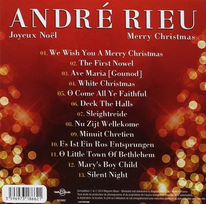 Joyeux Noel - CD Audio di André Rieu