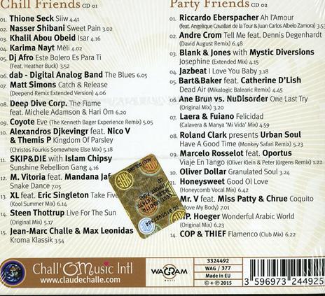 Select 8. Music for Our Friends - CD Audio di Claude Challe,Jean-Marc Challe - 2