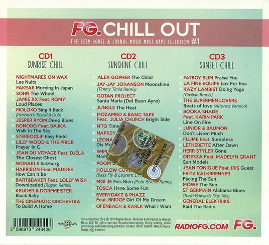 FG Chill Out - CD Audio - 2