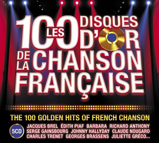 100 Disques Dor De la - CD Audio