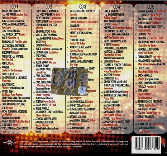 100 DJ Stars - CD Audio - 2