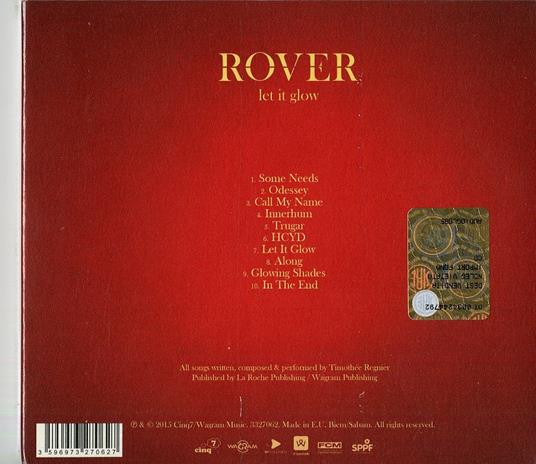 Let it Glow - CD Audio di Rover - 2