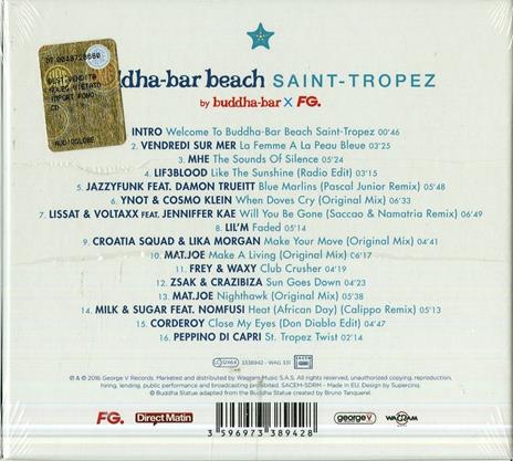 Buddha Bar Beach Saint-Tropez - CD Audio - 2