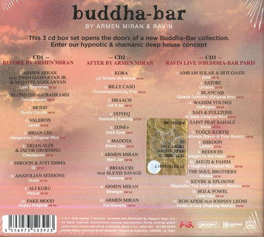 Buddha Bar (by Armen Miran & Ravin) - CD Audio - 2