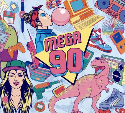 Mega 90 (5 Cd) - CD Audio