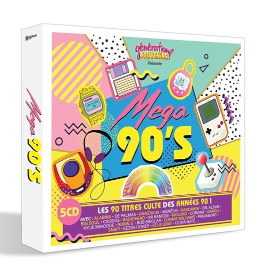Mega 90'S (5 Cd) - CD Audio