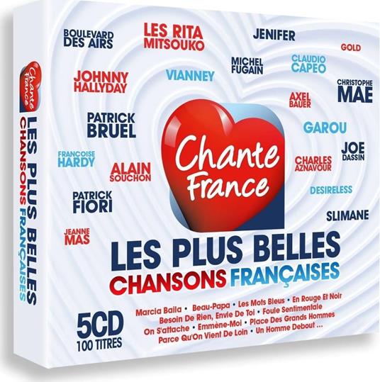 Chante France. Les Plus Belles - CD Audio