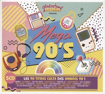 Mega 90's - CD Audio
