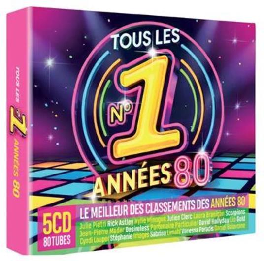 Ttous Les No1 Annees 80 (5 CD) - CD Audio