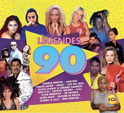Legendes 90 (5 CD) - CD Audio