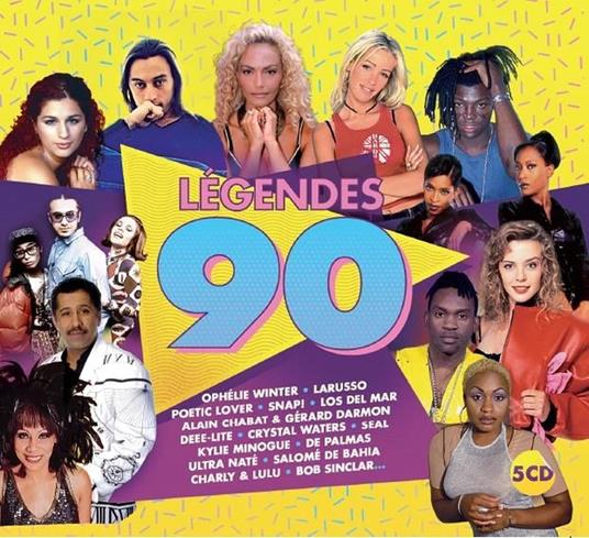 Legendes 90 (5 CD) - CD Audio