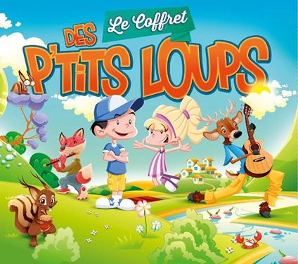 Coffret Des P'tit Loups (Le) (5 CD) - CD Audio