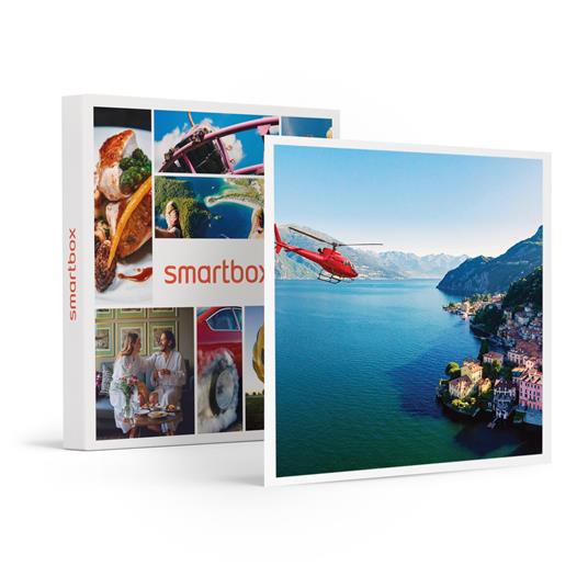 SMARTBOX - Volo in elicottero sul Lago di Como con posto da copilota - Cofanetto regalo
