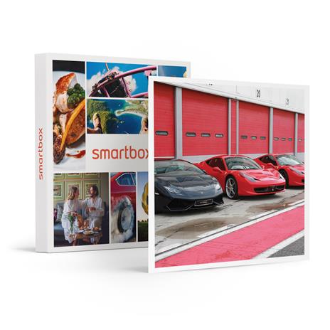 SMARTBOX - Un sogno su pista: 2 giri alla guida di una Ferrari e di una Lamborghini con video - Cofanetto regalo - 2