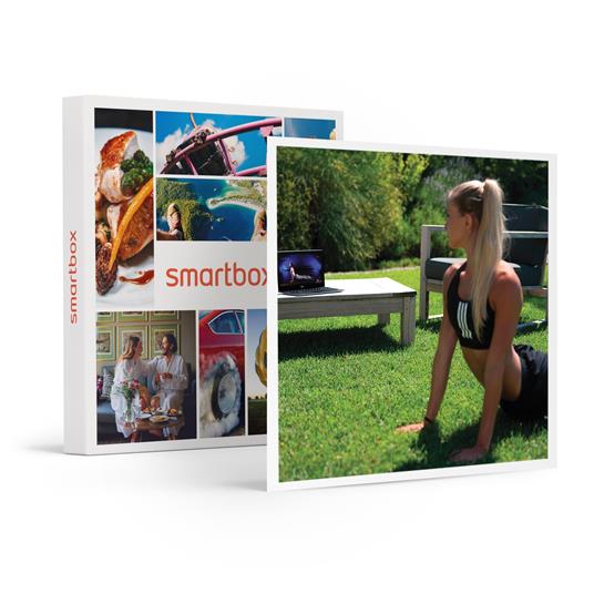 SMARTBOX - Workout a casa tua: 12 mesi di abbonamento con live trainer e mobile App - Cofanetto regalo