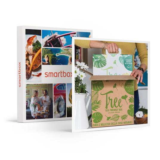 SMARTBOX - 100% Bio: 3 box con prodotti naturali per la pulizia della casa con Tree - Cofanetto regalo
