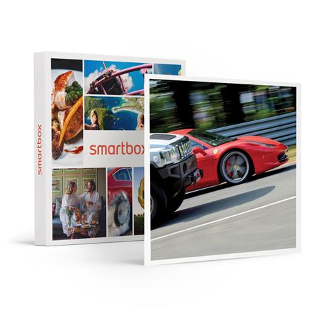 SMARTBOX - Test drive a Castelletto di Branduzzo: 10 giri su Ferrari 458 con video ricordo - Cofanetto regalo