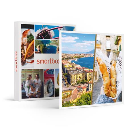 SMARTBOX - A tutta pizza: tour gastronomico di Napoli con soggiorno di 1 notte per 2 persone - Cofanetto regalo