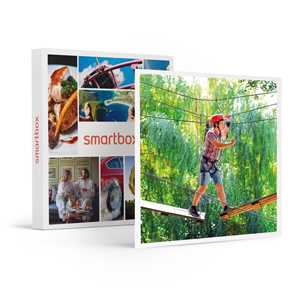 Idee regalo SMARTBOX - Divertimento formato famiglia al Veja Adventure Park: biglietti dingresso e pranzo per 4 - Cofanetto regalo Smartbox