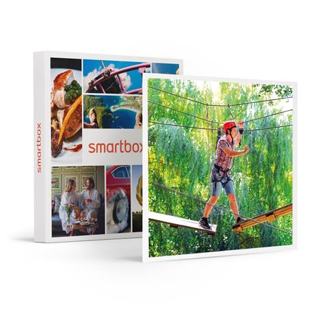 SMARTBOX - Divertimento formato famiglia al Veja Adventure Park: biglietti dingresso e pranzo per 4 - Cofanetto regalo