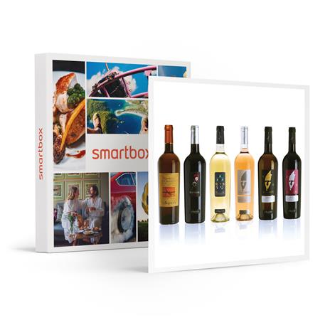 SMARTBOX - Una selezione di 6 bottiglie di vino sardo direttamente a casa tua - Cofanetto regalo