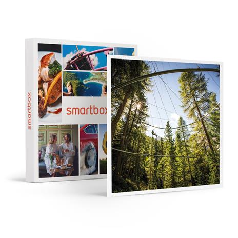 SMARTBOX - Dolomiti dallalto: avventura in Flyline sul Catinaccio Rosengarten per tutta la famiglia - Cofanetto regalo
