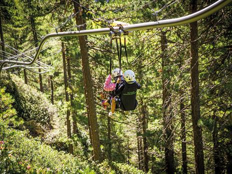 SMARTBOX - Dolomiti dallalto: avventura in Flyline sul Catinaccio Rosengarten per tutta la famiglia - Cofanetto regalo - 13