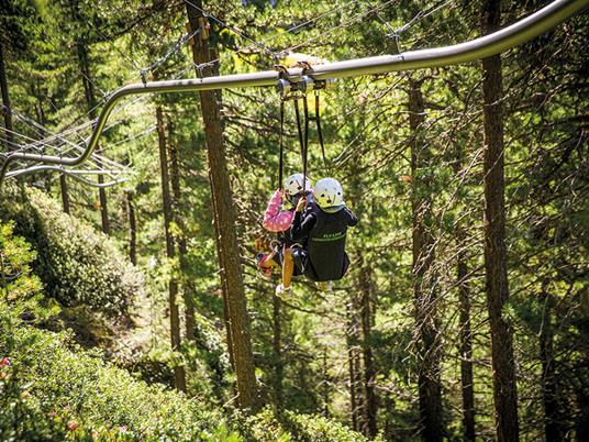 SMARTBOX - Dolomiti dallalto: avventura in Flyline sul Catinaccio Rosengarten per tutta la famiglia - Cofanetto regalo - 13