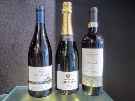 SMARTBOX - Selezione di 3 bottiglie di vino a domicilio: bianco, rosso o bollicine - Cofanetto regalo - 3