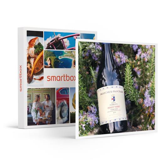 SMARTBOX - Marchesi Pancrazi: 2 pregiate bottiglie di Pinot Nero con consegna a domicilio - Cofanetto regalo