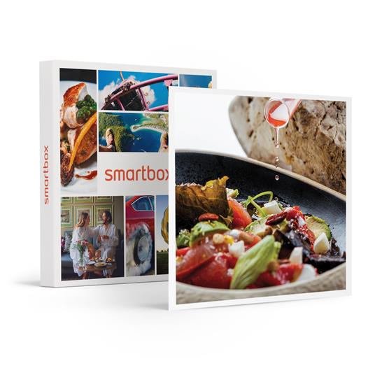 SMARTBOX - Delizie gourmet a Roma: 1 cena di 5 portate per 2 al Quanto Basta Slow Restaurant - Cofanetto regalo