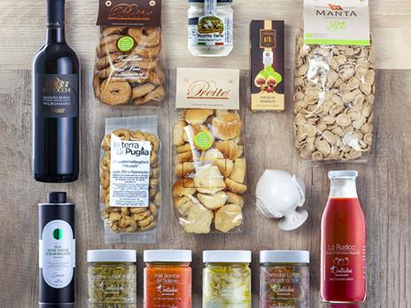 SMARTBOX - Sapori d'Italia a casa tua: 1 box di prodotti biologici con pasta, vino e stuzzichini - Cofanetto regalo - 3