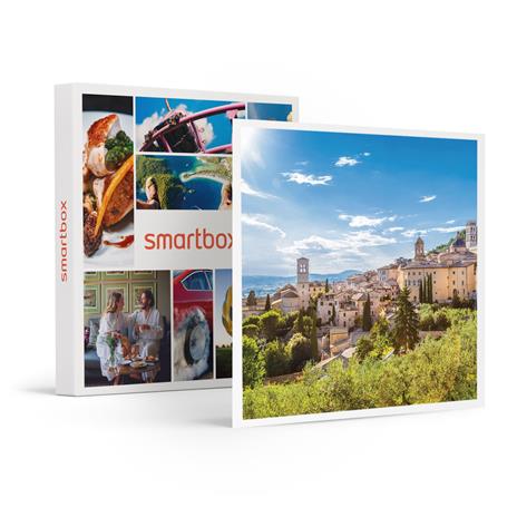 SMARTBOX - Nel cuore d'Italia: 1 notte con colazione alla scoperta dell'Umbria per tutta la famiglia - Cofanetto regalo - 53 soggiorni in tipici agriturismi, accoglienti B&B o eleganti hotel 3*