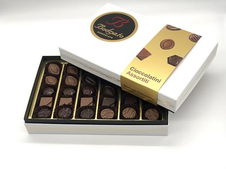 SMARTBOX - Dolci creazioni Bodrato Cioccolato: 1 box Degustazione di praline ripiene assortite - Cofanetto regalo - 6