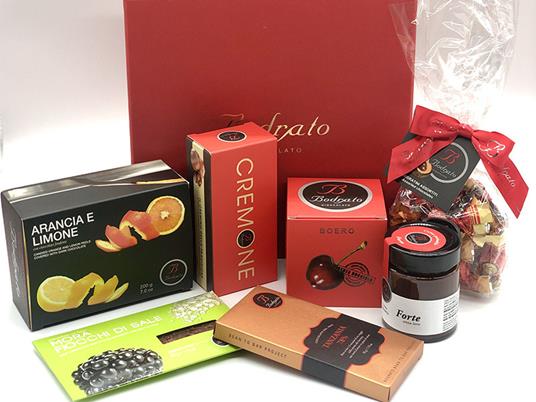 SMARTBOX - Dolci tentazioni: 1 esclusivo cofanetto firmato Bodrato Cioccolato a domicilio - Cofanetto regalo - 6