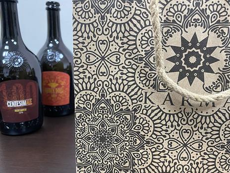 SMARTBOX - Birrificio Karma: 2 bottiglie di birra artigianale e shopper bag con consegna a domicilio - Cofanetto regalo - 4