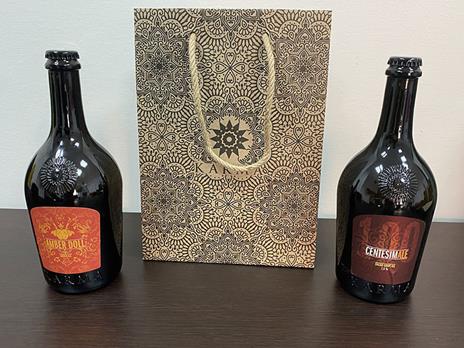 SMARTBOX - Birrificio Karma: 2 bottiglie di birra artigianale e shopper bag con consegna a domicilio - Cofanetto regalo - 6