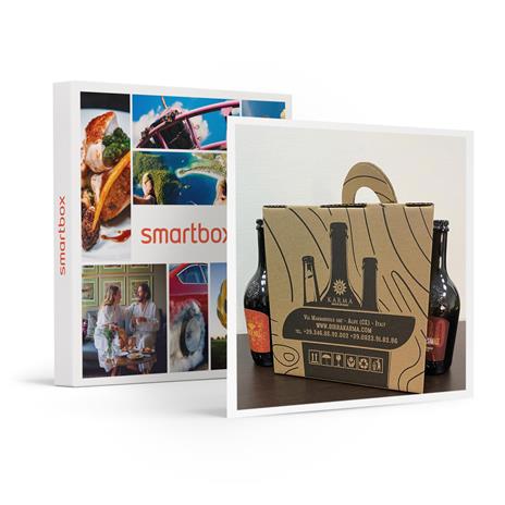 SMARTBOX - 3 bottiglie di birra artigianale Birrificio Karma a domicilio - Cofanetto regalo