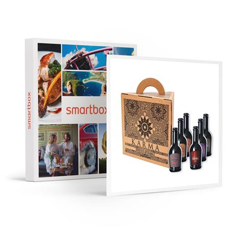 SMARTBOX - Selezione di 6 birre artigianali Birrificio Karma - Cofanetto regalo