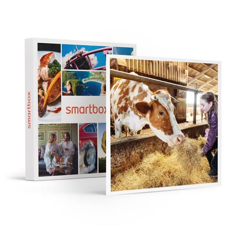 SMARTBOX - Nella vecchia fattoria: attività con gli animali con degustazione per 2 adulti e 2 bambini - Cofanetto regalo