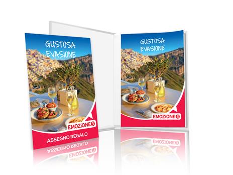 EMOZIONE3 - Gustosa evasione - Cofanetto regalo - 1 notte con colazione e 1 degustazione per 2 persone - 2